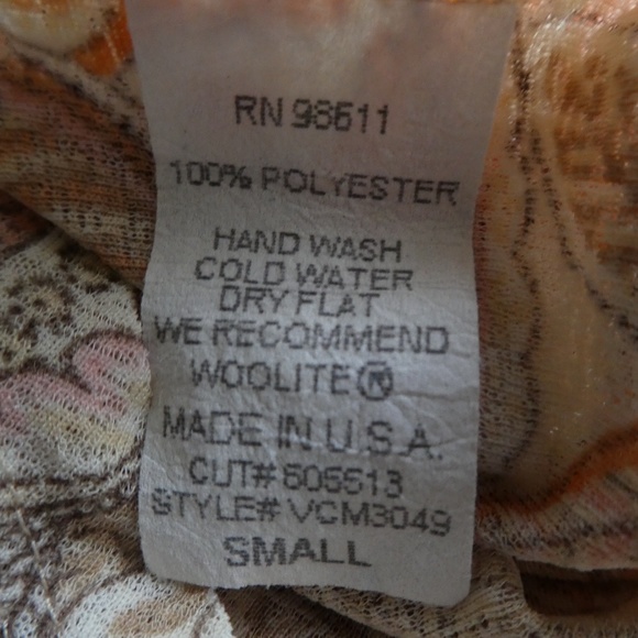 SOLD Vintage 90s Y2K Shameless Top V Ruched Lace Butterfly Cuff Lace S - Picture 8 of 8